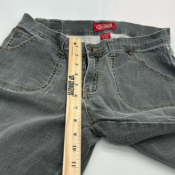 Be Bop Vintage Y2K Women's Gray Flared‎ Jeans w/ frayed bottoms size 7 (A99) - Picture 3 of 9